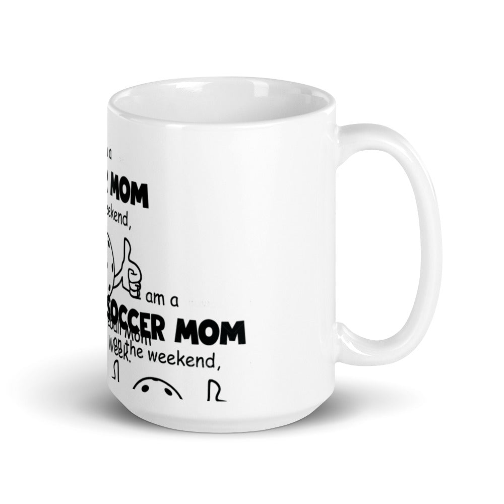 Soccer Moms Coffee Glossy Mug